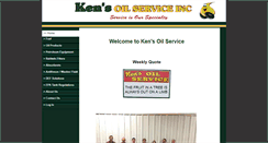 Desktop Screenshot of kensoilservice.net